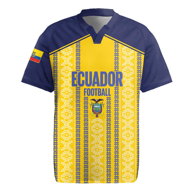 Custom Ecuador Football 2025 Come On La Tricolor Rugby Jersey