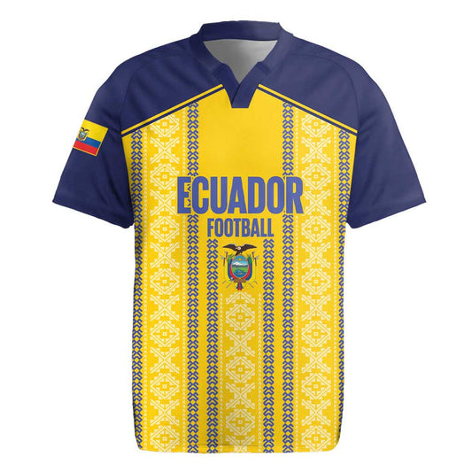 Custom Ecuador Football 2025 Come On La Tricolor Rugby Jersey