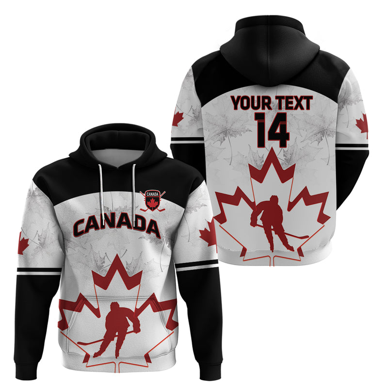 Custom Canada Hockey 2024 Go Maple Leaf Hoodie