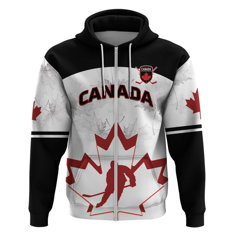 Custom Canada Hockey 2024 Go Maple Leaf Hoodie
