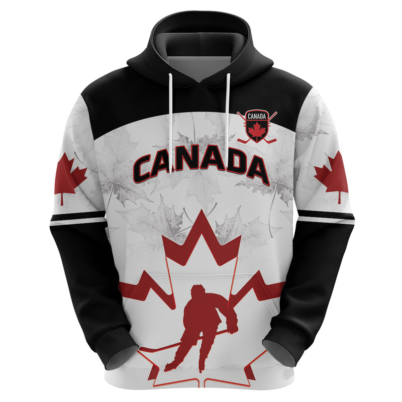 Custom Canada Hockey 2024 Go Maple Leaf Hoodie