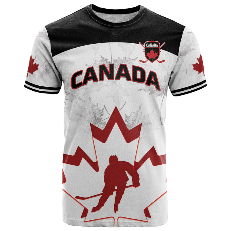 Custom Canada Hockey 2024 Go Maple Leaf T Shirt