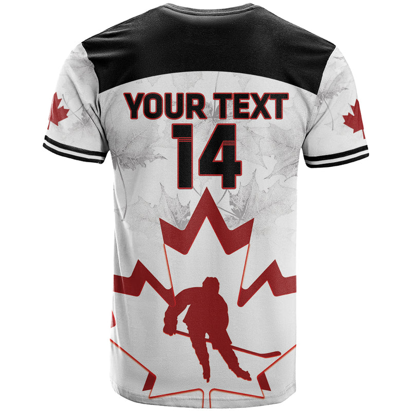 Custom Canada Hockey 2024 Go Maple Leaf T Shirt
