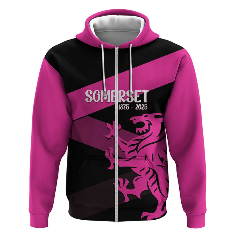 Custom Somerset Cricket 150 Years of Anniversary Hoodie