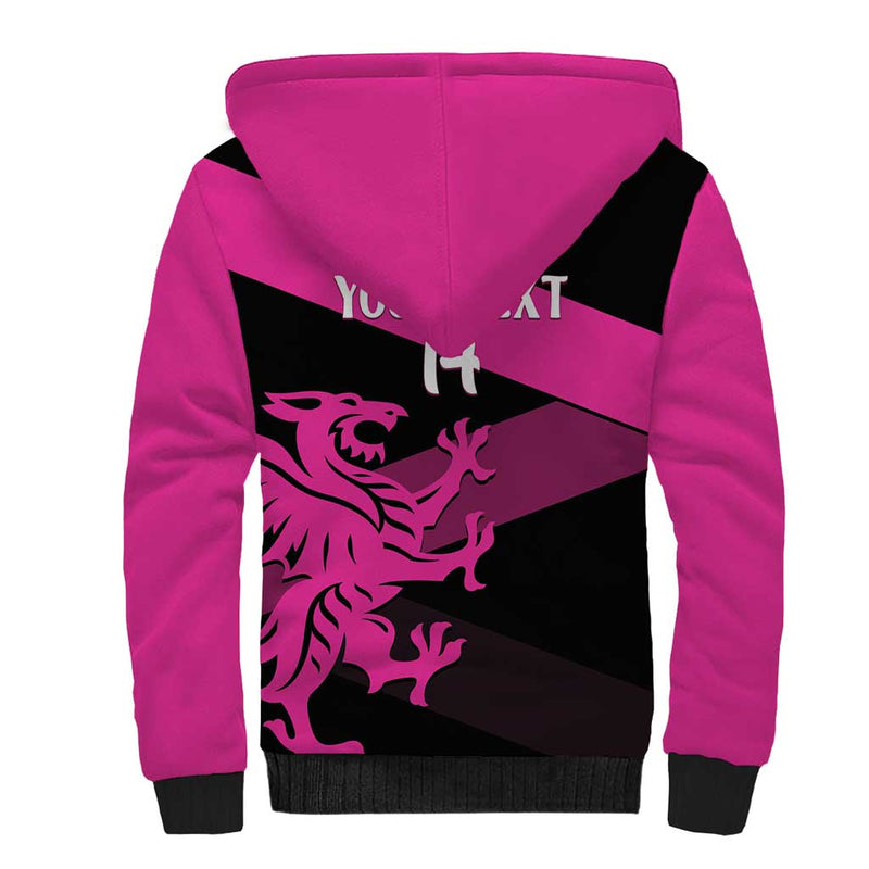 Custom Somerset Cricket 150 Years of Anniversary Sherpa Hoodie