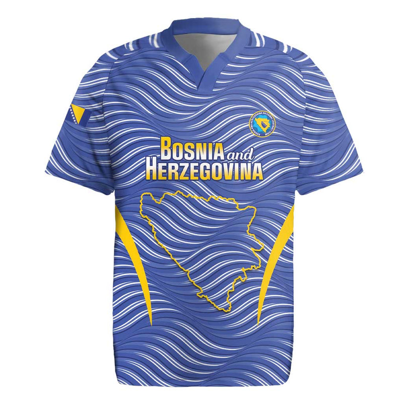 Custom Bosnia And Herzegovina Football Come On Zmajevi Rugby Jersey