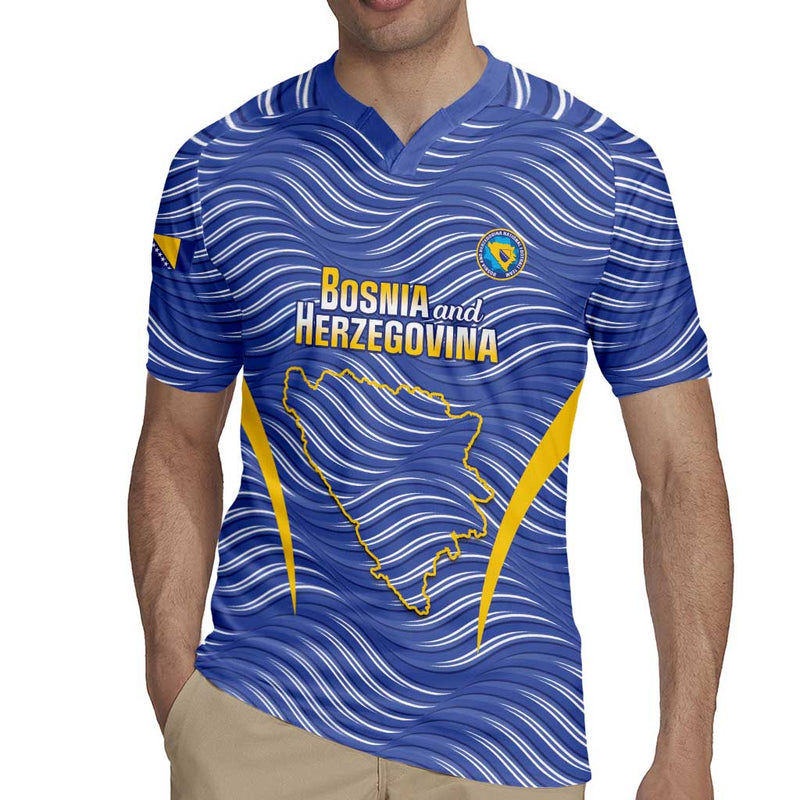 Custom Bosnia And Herzegovina Football Come On Zmajevi Rugby Jersey