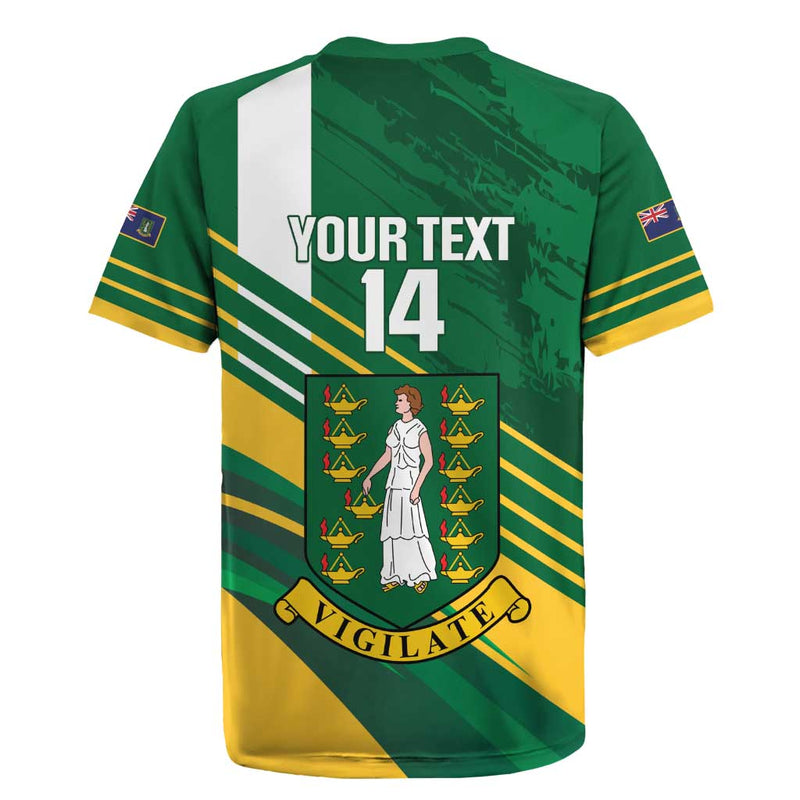 Custom British Virgin Islands Football Come On Nature Boys Rugby Jersey
