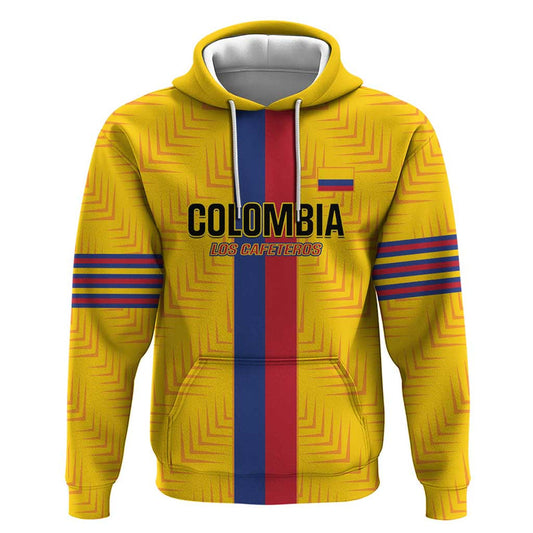 Custom Colombia Football Vamos Los Cafeteros Hoodie