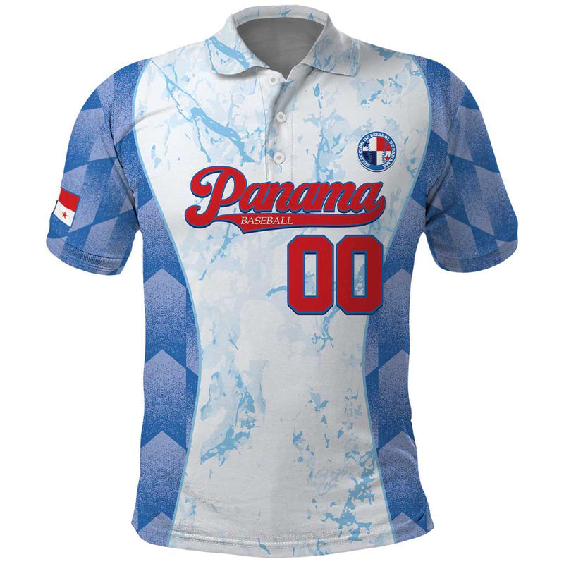 Custom Baseball Panama Go Champions Sporty Style Polo Shirt