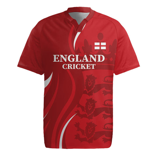 Custom England Cricket 2024 World Cup Go Champions Rugby Jersey