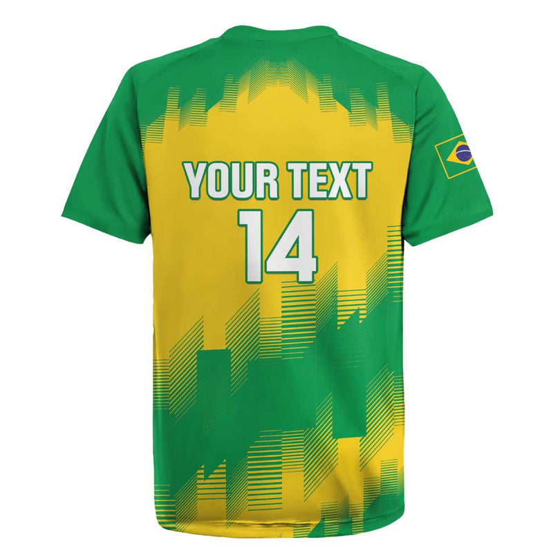 Custom Brasil Rugby 2025 Go Champions Yaras Rugby Jersey