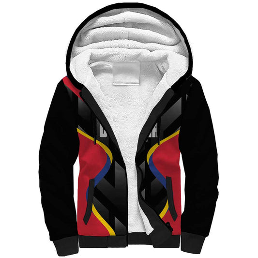 Custom Colombia Football Vamos Las Chicas Superpoderosas Sherpa Hoodie