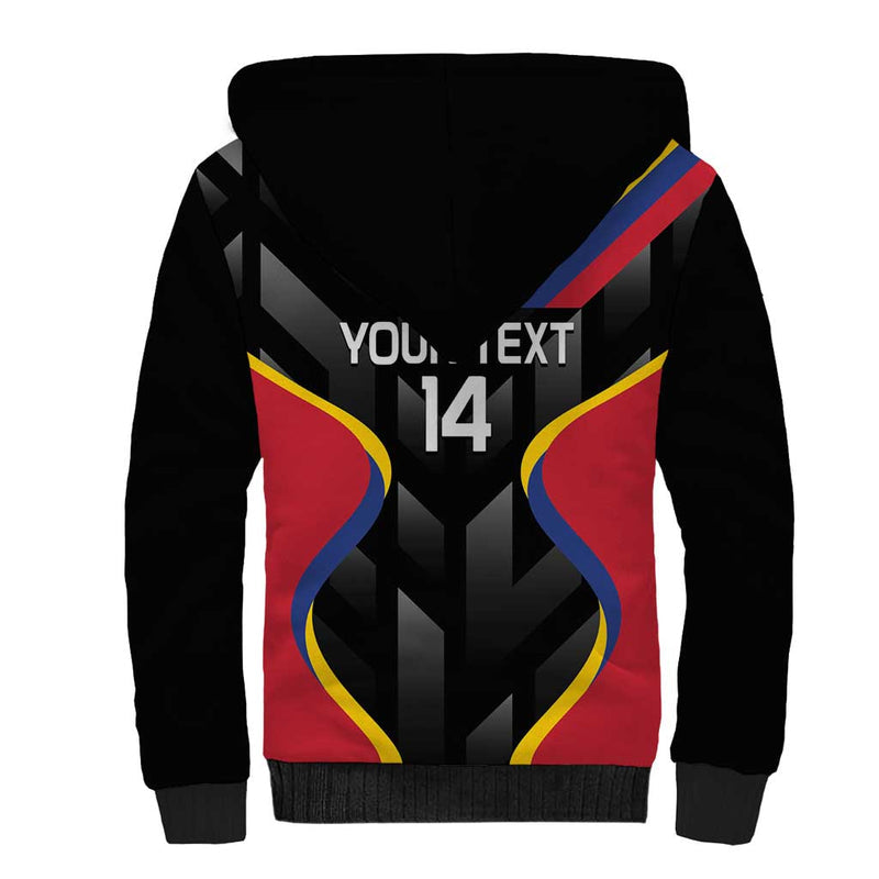 Custom Colombia Football Vamos Las Chicas Superpoderosas Sherpa Hoodie