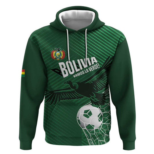 Custom Bolivia Football Vamos La Verde Hoodie