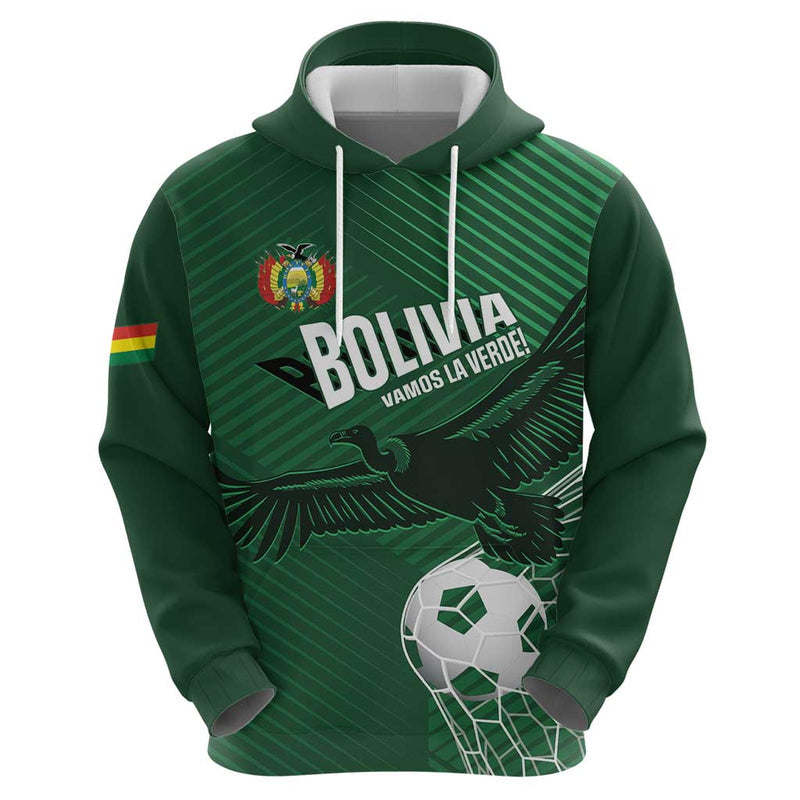 Custom Bolivia Football Vamos La Verde Hoodie