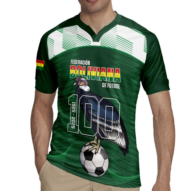 Custom Bolivia Football 100th Anniversary Andean Condor Proud Rugby Jersey