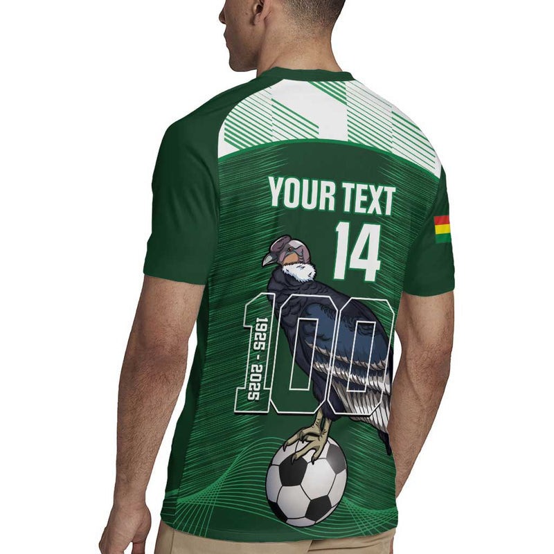 Custom Bolivia Football 100th Anniversary Andean Condor Proud Rugby Jersey