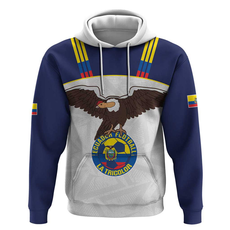 Custom Ecuador Football La Tri Go Champions Condor Style Hoodie