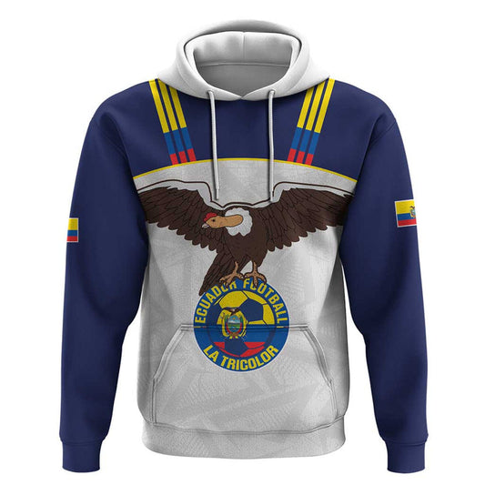Custom Ecuador Football La Tri Go Champions Condor Style Hoodie