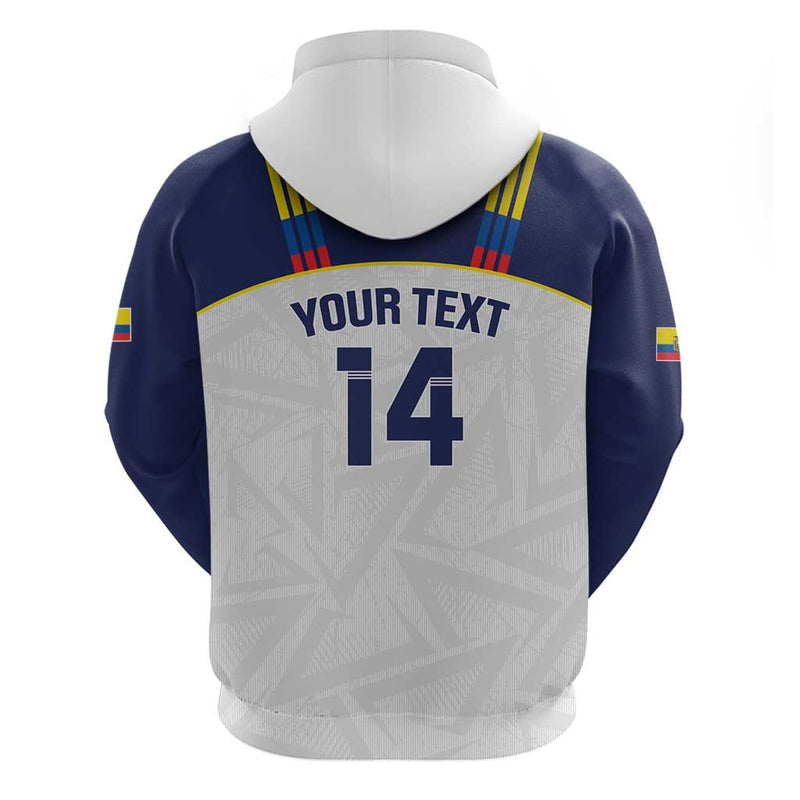Custom Ecuador Football La Tri Go Champions Condor Style Hoodie