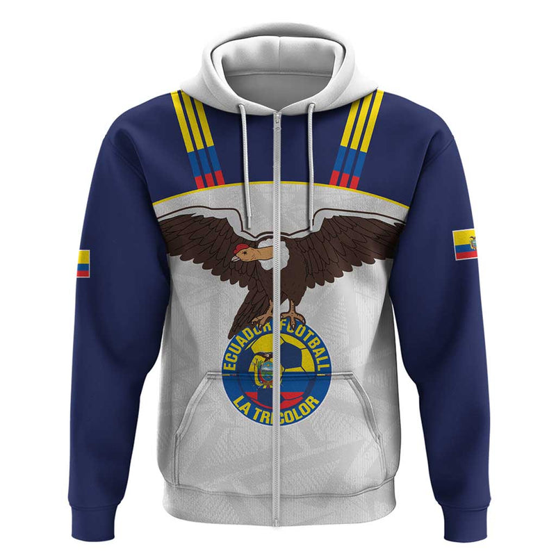 Custom Ecuador Football La Tri Go Champions Condor Style Hoodie