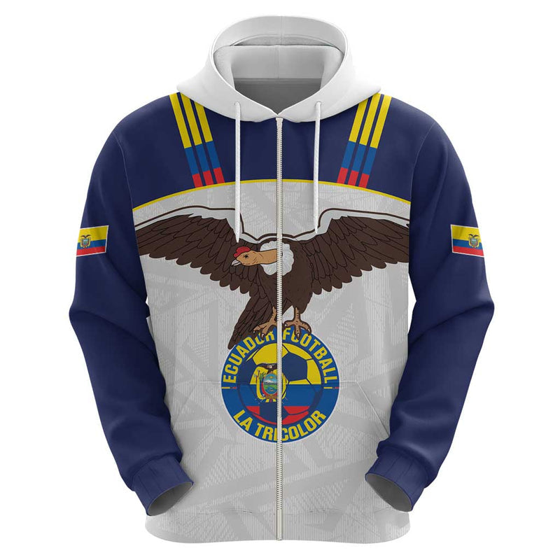Custom Ecuador Football La Tri Go Champions Condor Style Hoodie