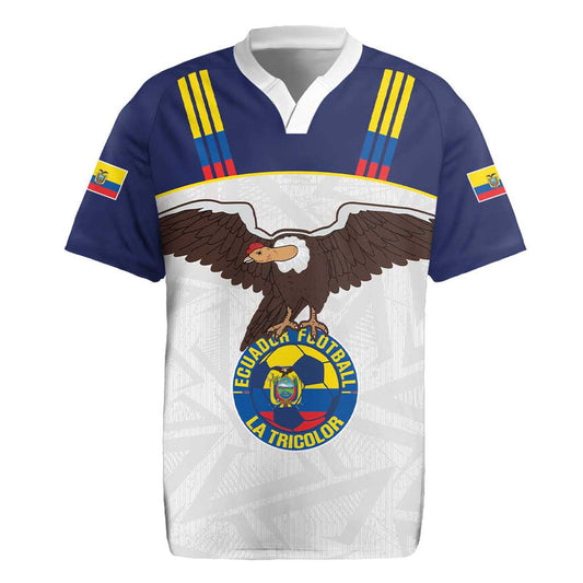 Custom Ecuador Football La Tri Go Champions Condor Style Rugby Jersey