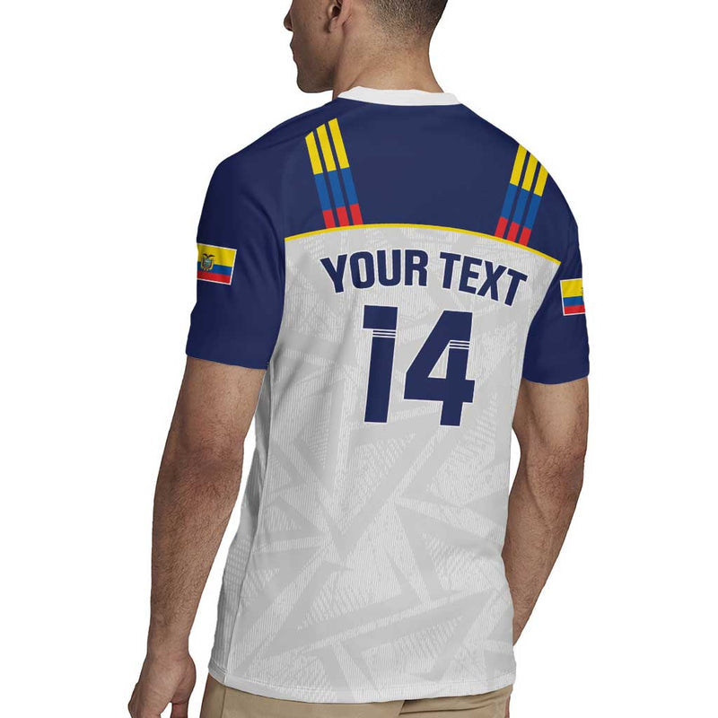 Custom Ecuador Football La Tri Go Champions Condor Style Rugby Jersey
