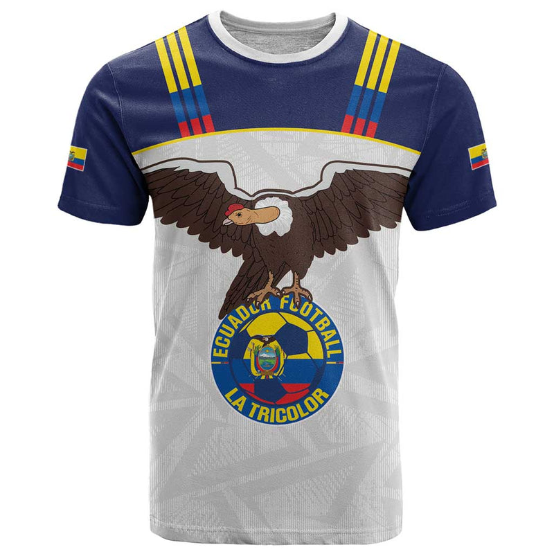 Custom Ecuador Football La Tri Go Champions Condor Style T Shirt