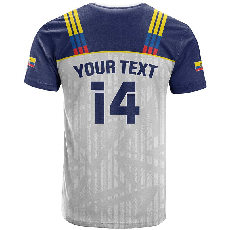 Custom Ecuador Football La Tri Go Champions Condor Style T Shirt
