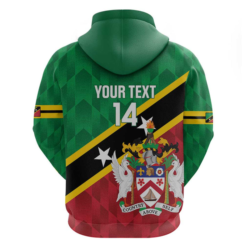 Custom Saint Kitts and Nevis Cricket Go Champions Patriots Hoodie
