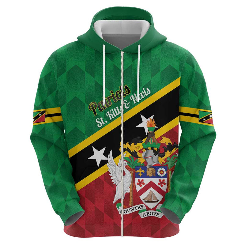 Custom Saint Kitts and Nevis Cricket Go Champions Patriots Hoodie