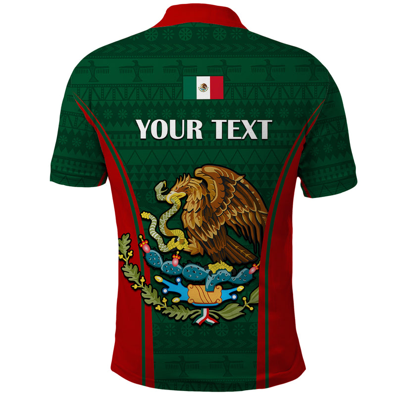 Custom Mexico Independence Day Happy 213th Anniversary Mexican Proud Polo Shirt