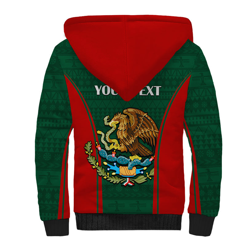 Custom Mexico Independence Day Happy 213th Anniversary Mexican Proud Sherpa Hoodie