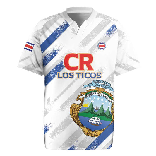 Custom Costa Rica Football Go Champions Los Ticos Rugby Jersey