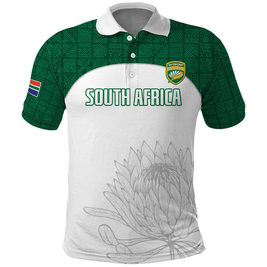 Custom South Africa Cricket Go Proteas Polo Shirt