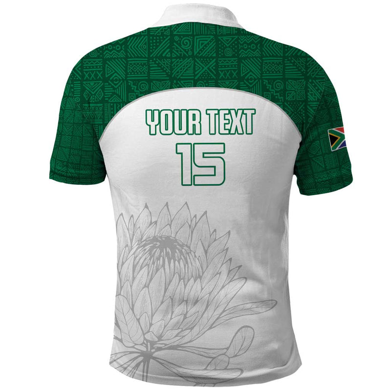 Custom South Africa Cricket Go Proteas Polo Shirt