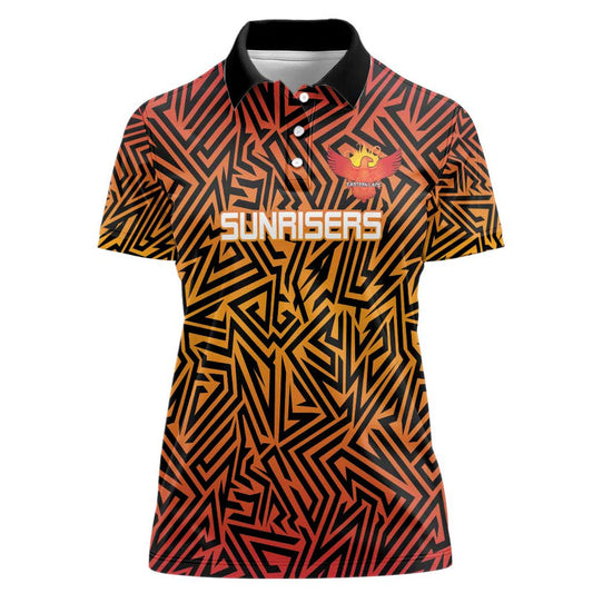 Custom South Africa Eastern Cape Cricket Go Sunrisers Women Polo Shirt