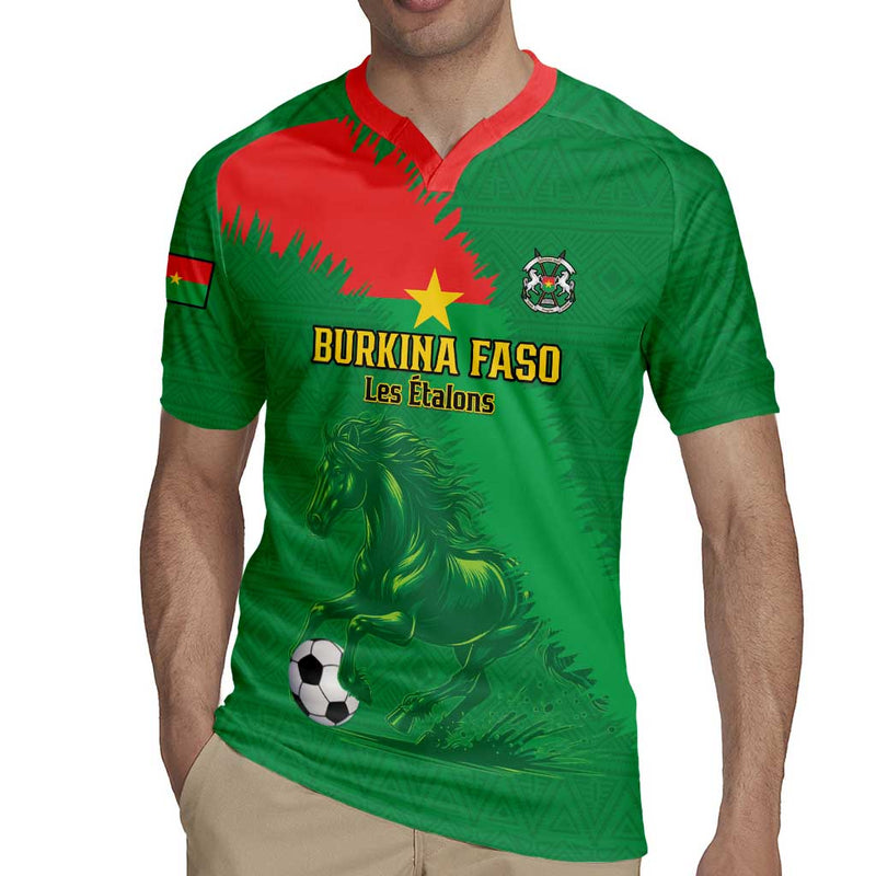 Custom Burkina Faso Football Go Les Etalons Rugby Jersey