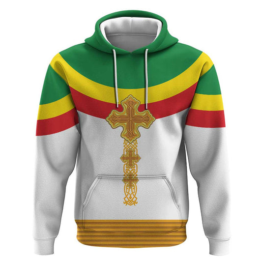 Ethiopia Meskel Hoodie Ethiopian Cross