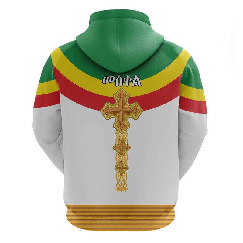Ethiopia Meskel Hoodie Ethiopian Cross