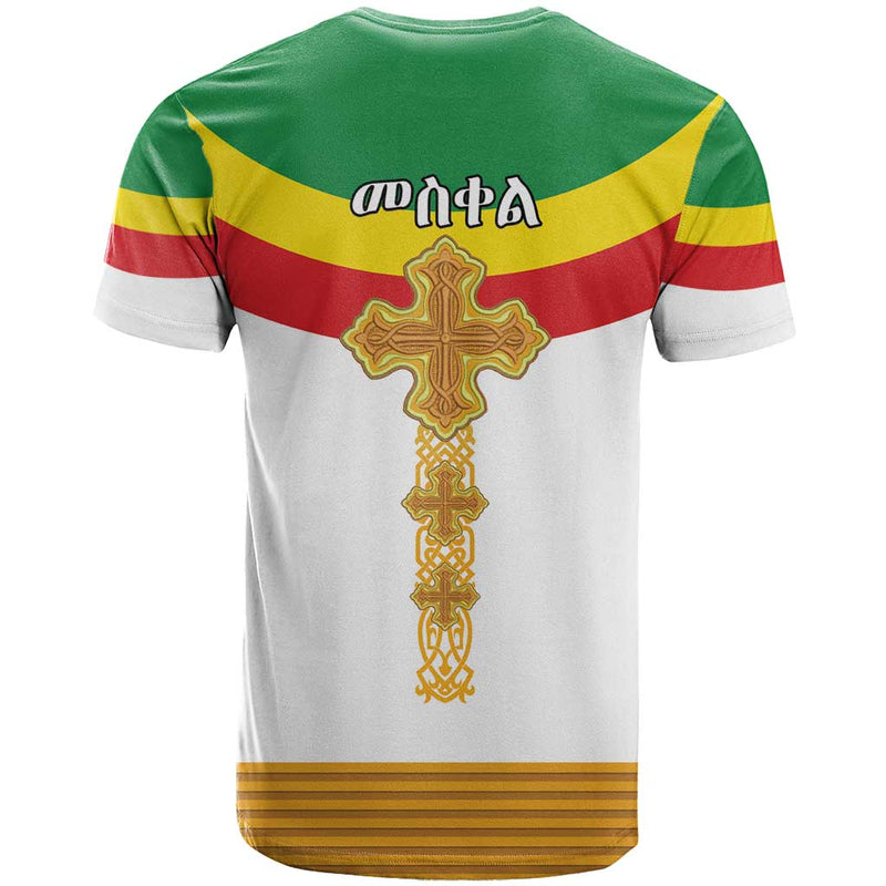 Ethiopia Meskel T Shirt Ethiopian Cross