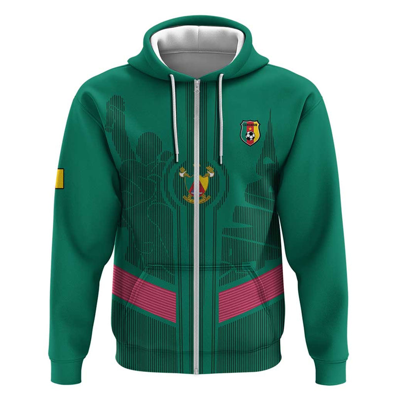 Custom Cameroon Football Waka Waka - This Time For Africa Hoodie