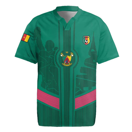 Custom Cameroon Football Waka Waka - This Time For Africa Rugby Jersey