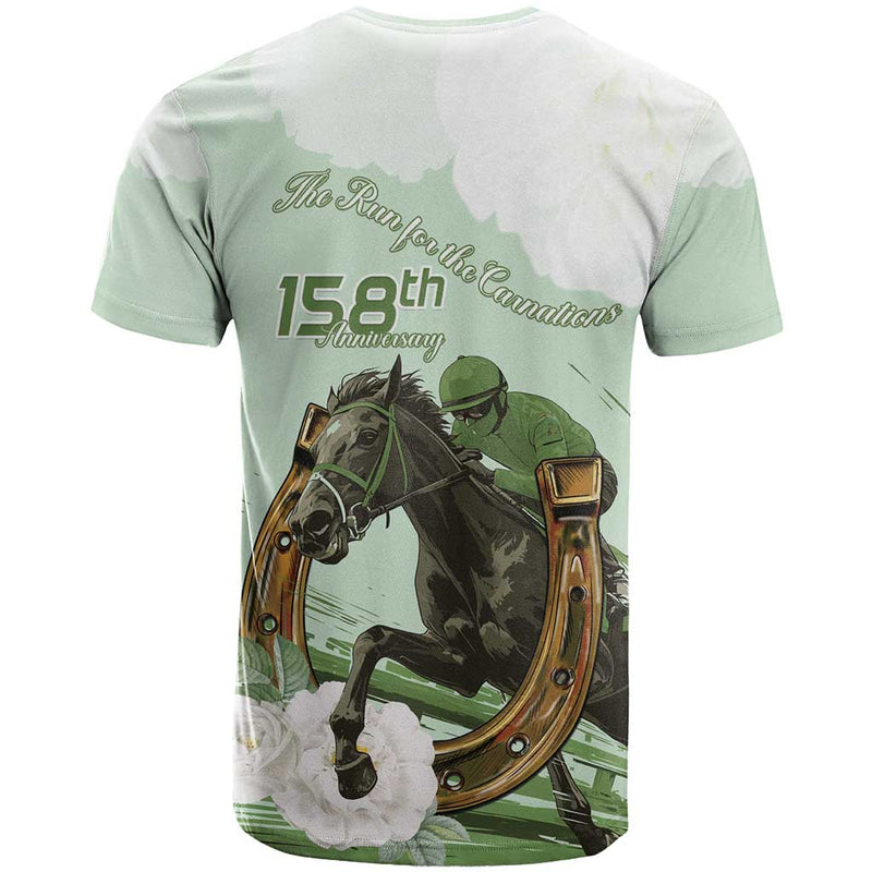 158th Anniversary Belmont Horse Racing Run for the Carnations T Shirt