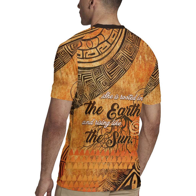 African Women She Is Rooted In The Earth And Rising Like The Sun Rugby Jersey