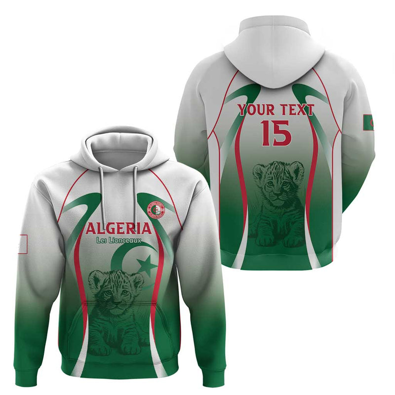 Algeria Rugby Custom Go Lion Cubs Hoodie