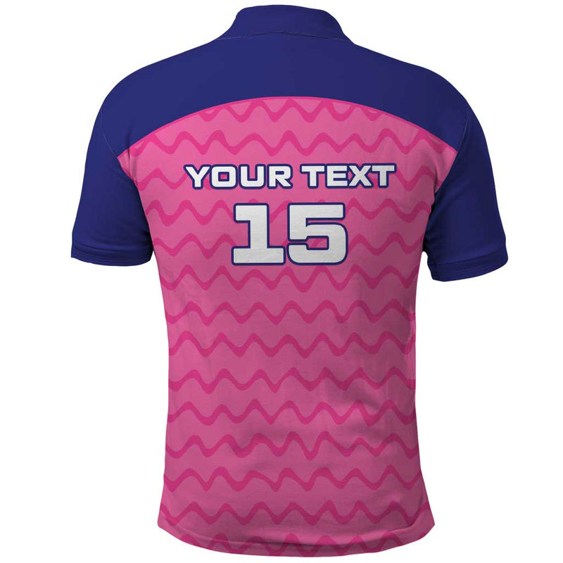 Custom South Africa Paarl Cricket We Are Champions Polo Shirt