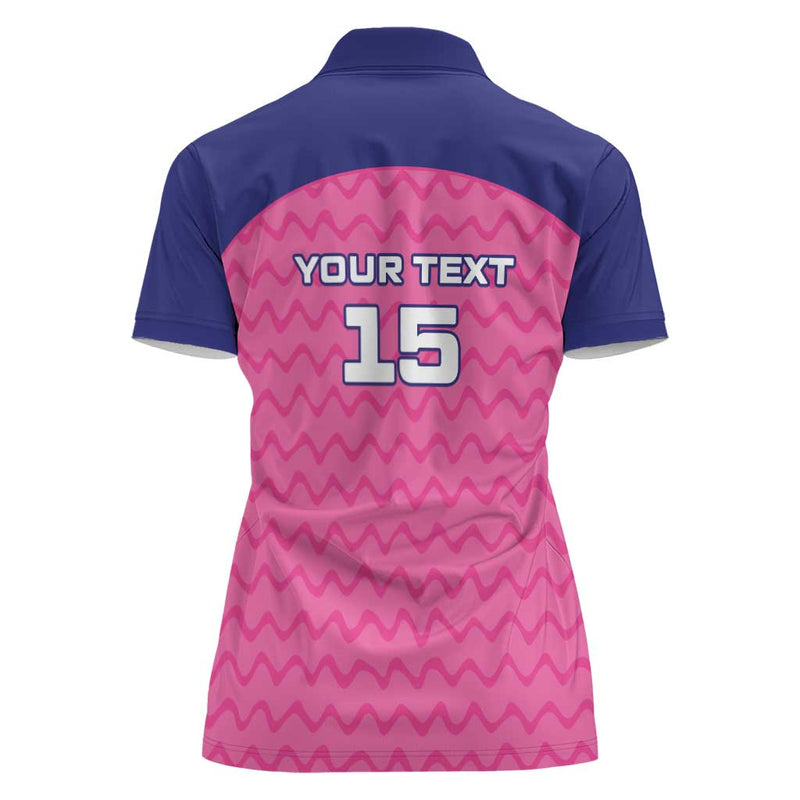 Custom South Africa Paarl Cricket We Are Champions Women Polo Shirt